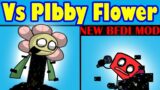 Friday Night Funkin' New Vs PIbby Flower: Battle for Corrupted Island