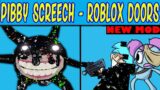 Friday Night Funkin' New Vs Pibby Screech – ROBLOX Doors | Pibby x FNF Mod