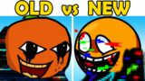 Friday Night Funkin' OLD vs. NEW Pibby Annoying Orange Corrupted (Come learn with Pibby x FNF Mod)