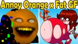 Friday Night Funkin' Pibby Annoy Orange x Fat Girlfriend (Come and Learn with Pibby x FNF Mod)