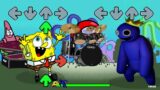 Friday Night Funkin' – SpongeBob VS Rainbow Friends – FNF Mod