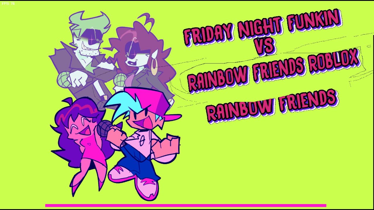 19) New Rainbow Friends But Lime Sings It 🎶 Friday Night Funkin' (Roblox Rainbow  Friends Chapter 2) -  in 2023