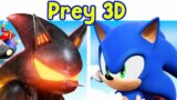 Friday Night Funkin' VS Sonic.EXE 3.0 – Prey 3D (FNF Mod/Starved Eggman/3D)