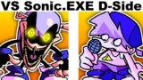 Friday Night Funkin' VS Sonic.EXE D-Side Full Song + Secret Song