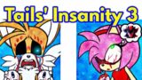Friday Night Funkin' VS Tails' Insanity Remastered 3 / Sonic (FNF Mod/Hard/Demonstration)