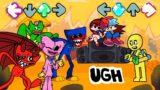 Friday Night Funkin' – "Ugh" but Different Poppy Playtime x GameToons Characters Sings It