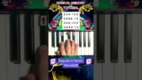 Musical Memory (Friday Night Funkin) – Fnf MOD – VS Bunzo Bunny – Easy piano TUTORIAL #shorts