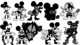 Niveles de Poder de Mickey Mouse (Friday Night Funkin, Wednesday's Infidelity Mod FNF)