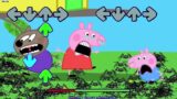 Peppa Pig Attacked by 1000 Spiders in Friday Night Funkin be like || Muddy Puddles Funkin