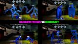 Rainbow Friends | FNF mod – All Blue Roblox VS All Blue Minecraft Friday Night Funkin Mod Roblox