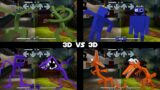 Rainbow Friends | FNF mod – Minecraft 3D VS Minecraft 3D | Friday Night Funkin Mod Roblox