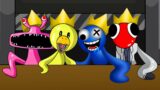 Rainbow Friends Stuck In Vent (New Characters) | Friday Night Funkin New Mod Roblox (FNF Mod)