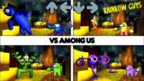 Rainbow Friends VS Among Us | Blue Green Orange Purple (FNF Mod)