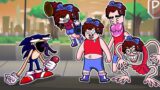 Rainbow Friends VS Boyfriend FNF | Rainbow Friends Animation | Swap FNF
