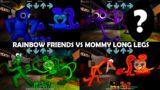 Rainbow Friends VS Mommy Long Legs but | Friday Night Funkin Mod Roblox