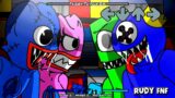 Rainbow Friends VS Poppy Playtime in Friday Night Funkin Be Like #1 | FNF Huggy Wuggy and Blue