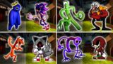 Rainbow Friends VS. Sonic.EXE (Roblox Rainbow Friends Chapter 1/FNF Mod)