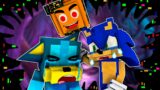 Sonic Vs Annoying Orange Vs Bluey | Friday Night Funkin Corrupted "SLICED" Minecraft Animation