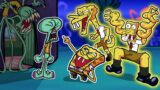 SpongeBob and The story of Rainbow Friends Under The Sea | Swap FNF
