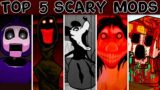 Top 5 Scary Mods #20 – Friday Night Funkin'