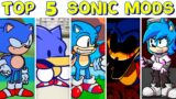 Top 5 Sonic Mods #6 – Friday Night Funkin'