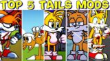 Top 5 Tails Mods #2 – Friday Night Funkin'