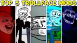 Top 5 Trollface Mods in Friday Night Funkin'