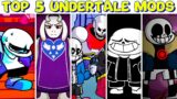Top 5 Undertale Mods in FNF #2 – Friday Night Funkin' VS Undertale, Sans, Toriel, Papyrus and etc.