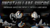Uncontrollable Suicide [ Unknown Suffering x Untold Loneliness | Mouse.AVI Vs. Oswald ] FNF Mashup