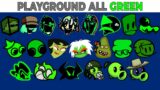 FNF Character Test | Gameplay VS My Playground | ALL Green Test #2