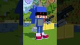FNF Character Test x Gameplay VS Minecraft Animation VS Sonic EXE VS Roblox Hero #shorts
