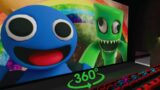 VR 360 FNF Rainbow Friends and poppy playtime  Vs Door green : RAINBOW FRIENDS | 360 cinema