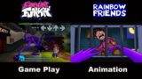 FNF Rainbow Friends Animation: Why is PURPLE Always Stay in The Vent #2