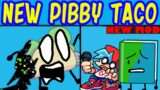 Friday Night Funkin' New VS Pibby Taco – Corrupted BFDI | Pibby x FNF (Pibby BFDI)