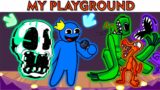 FNF Character Test | Gameplay VS My Playground | DOORS, Rainbow Friends
