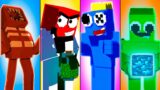 8 Best Animations Roblox Doors vs Rainbow Friends ORIGIN STORY | FNF vs Minecraft vs Roblox #6