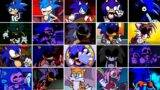 All Creepy Sonic Mods of All Time in Friday Night Funkin' – FNF VS Sonic Spooky Characters