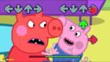 Angry Peppa Pig in Friday Night Funkin be like || Muddy Puddles Funkin