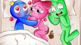 BED ROMANCE Rainbow Friends | Roblox animation | FNF x ORIGIN of Rainbow Friends