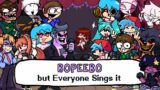 Bopeebo but every turn a different character sings it – Friday Night Funkin' Cover