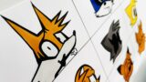 Drawing TAILS .EXE various health icons ( FRIDAY NIGHT FUNKIN' )