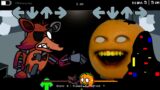 FNF 5 AM Song But Foxy VS Pibby Annoying Orange Sing it | VS 5 AM at Freddy's The Prequel Mod Cover