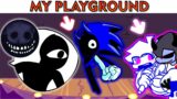 FNF Character Test | Gameplay VS My Playground | DOORS, Cyclops, Hedgehog