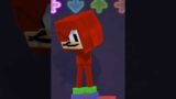 FNF Character Test x Gameplay VS Minecraft Animation VS Red Hot Sonic EXE x Knuckles Sonic #shorts