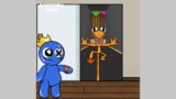 FNF Heroes VS FORGOTTEN Rainbow Friends VS Blue Friday Night Funkin Animation #shorts  #animation