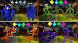 FNF Mod Roblox VS Minecraft 3D | Friday Night Funkin Mod Rainbow Friends
