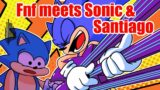 FNF Sonic VS Santiago (FNF Mod)