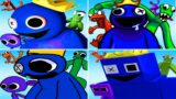 FNF VS. ALL NEW 2D x 3D Rainbow Friends Mods (Roblox Rainbow Friends Chapter 1/FNF Mod)
