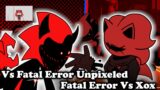 FNF | VS Fatal Error Unpixeled + New Songs | Mods/Hard |