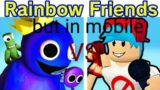 FNF VS RAINBOW FRIENDS IN MOBILE!! (DOWNLOAD LINK IN DESCRIPTION!!)